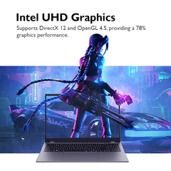 CHUWI GemiBook Plus 15.6" Laptop N100 16GB 512GB Win11
