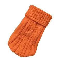 Cable Knit Dog Sweater – Warm Winter Pet Jumper S-XL