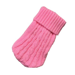Cable Knit Dog Sweater – Warm Winter Pet Jumper S-XL