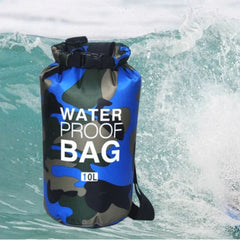 Camouflage Waterproof Dry Bag — Roll-Top