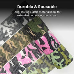 Camouflage Self-Adhesive Bandage Wrap Tape