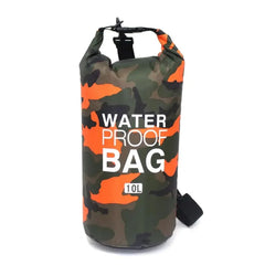 Camouflage Waterproof Dry Bag — Roll-Top
