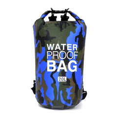 Camouflage Waterproof Dry Bag — Roll-Top