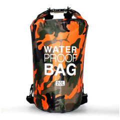 Camouflage Waterproof Dry Bag — Roll-Top