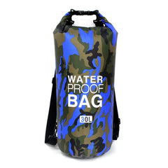 Camouflage Waterproof Dry Bag — Roll-Top