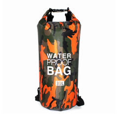 Camouflage Waterproof Dry Bag — Roll-Top