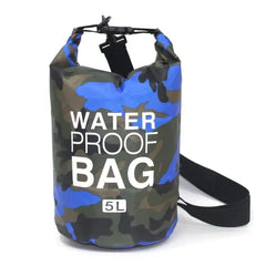 Camouflage Waterproof Dry Bag — Roll-Top