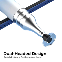 Dual-Headed Capacitive Stylus Pen — 2-in-1 Touch Pencil