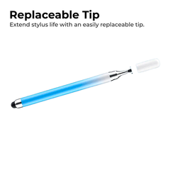 Dual-Headed Capacitive Stylus Pen — 2-in-1 Touch Pencil