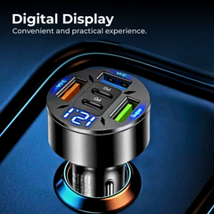 250W 5-Port Fast Car Charger for All Your Devices