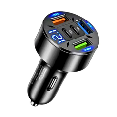250W 5-Port Fast Car Charger for All Your Devices