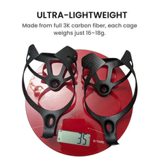 Carbon Fiber Bike Bottle Cage 18g Lightweight