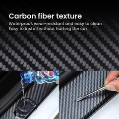 Carbon Fiber Bike Sticker – Waterproof Anti-Scratch Tape