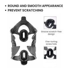 Carbon Fiber MTB Road Bike Water Bottle Cage Holder