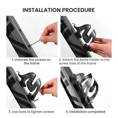 Carbon Fiber MTB Road Bike Water Bottle Cage Holder