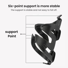 Carbon Fiber MTB Road Bike Water Bottle Cage Holder