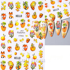 Cat Nail Stickers 3D Kawaii Design for Cute Manicure Charm