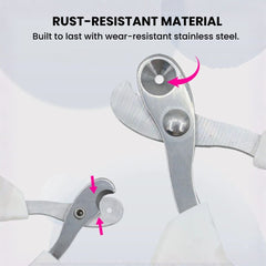 Cat & Small Pet Nail Clippers – Safe Stainless Grooming Tool