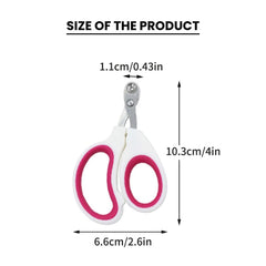 Cat & Small Pet Nail Clippers – Safe Stainless Grooming Tool
