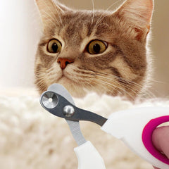 Cat & Small Pet Nail Clippers – Safe Stainless Grooming Tool