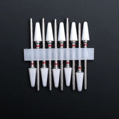 Ceramic Nail Drill Bits Set 10pcs for Manicure Pedicure Tool
