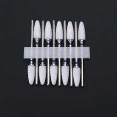 Ceramic Nail Drill Bits Set 10pcs for Manicure Pedicure Tool
