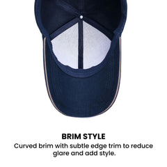 Classic Curved Baseball Cap — Leather Patch