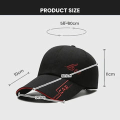 Classic Embroidered Cotton Baseball Cap