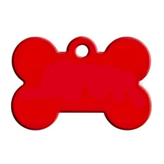 Classic Bone Pet ID Tags — 20pcs Assorted Colors