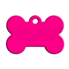 Classic Bone Pet ID Tags — 20pcs Assorted Colors