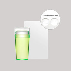 Clear Jelly Nail Stamper Set with Plates for Nail Art