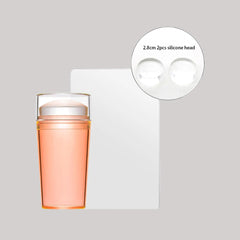 Clear Jelly Nail Stamper Set with Plates for Nail Art