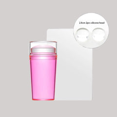 Clear Jelly Nail Stamper Set with Plates for Nail Art