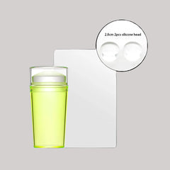 Clear Jelly Nail Stamper Set with Plates for Nail Art