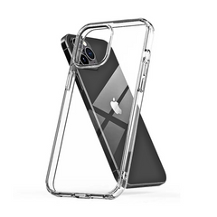 Ultra Thin Clear Silicone Case for iPhone 15 14 13 Pro