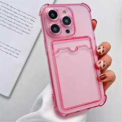 Clear Wallet Case for iPhone 16 15 14 Pro Max