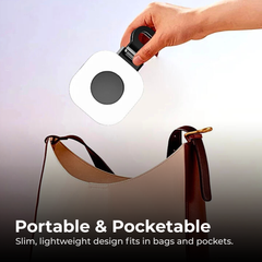 Pocket Clip-On Selfie Ring Light — USB-C Rechargeable