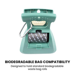Collapsible Pet Travel Bowl & Waste Bag Dispenser