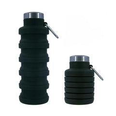 Collapsible Silicone Water Bottle | Folding Travel