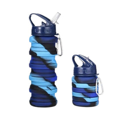 Collapsible Silicone Water Bottle | Folding Travel