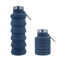 Collapsible Silicone Water Bottle | Folding Travel