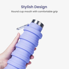 Collapsible Silicone Water Bottle | Folding Travel