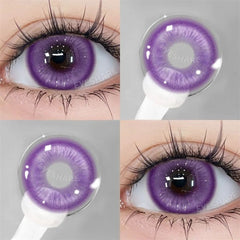 Colored Contact Lenses – Blue, Purple & Pink for Cosplay