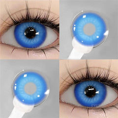 Colored Contact Lenses – Blue, Purple & Pink for Cosplay