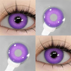 Colored Contact Lenses – Blue, Purple & Pink for Cosplay