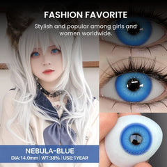 Colored Contact Lenses – Blue, Purple & Pink for Cosplay