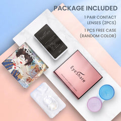 Colored Contact Lenses – Blue, Purple & Pink for Cosplay