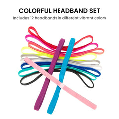 Colorful Anti-Slip Sports Headbands
