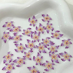 Colorful Resin Nail Charms 3D Kawaii Set – 50pcs DIY Kit