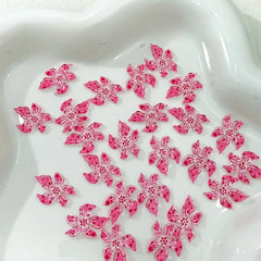 Colorful Resin Nail Charms 3D Kawaii Set – 50pcs DIY Kit